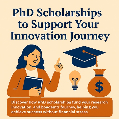 PhD Scholarships to Support Your Innovation Journey